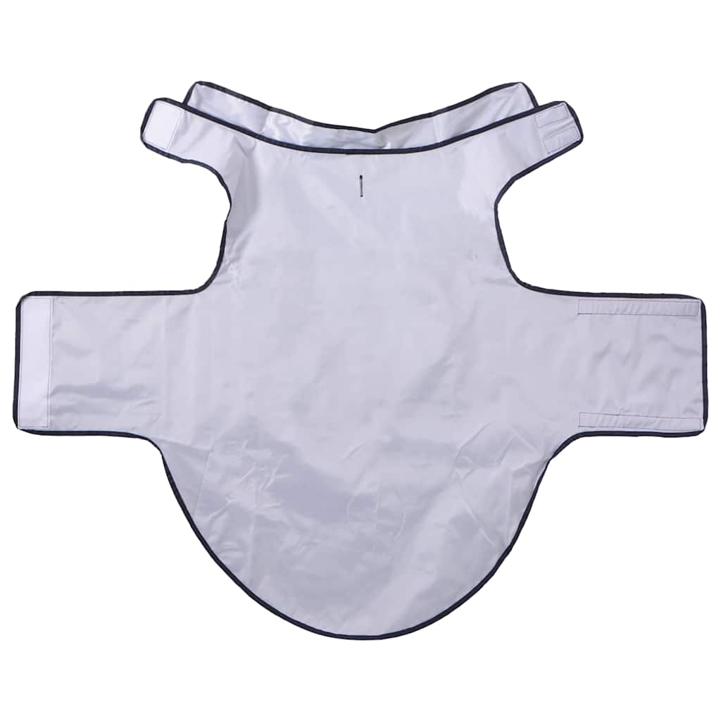 Pláštěnka pro psy s reflexními proužky polyester modrá 3XL