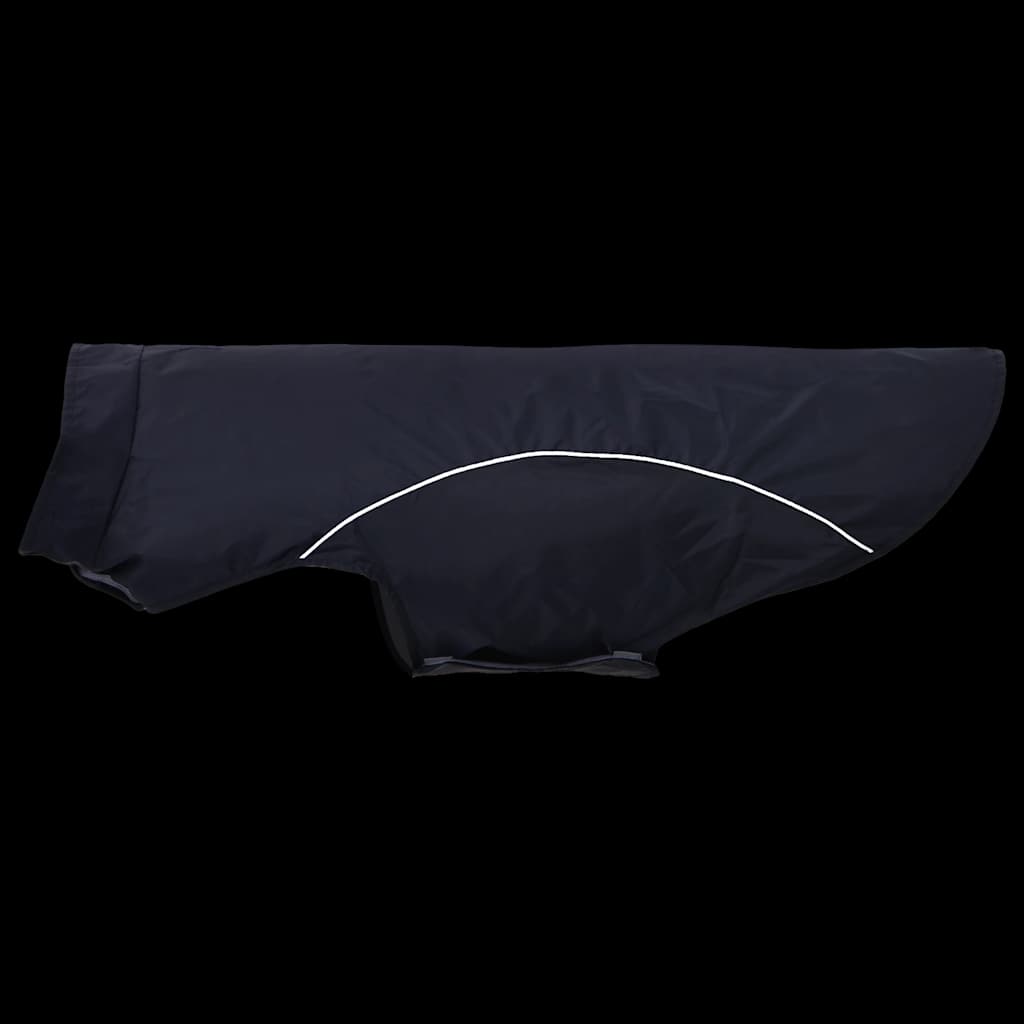 Pláštěnka pro psy s reflexními proužky polyester modrá 3XL