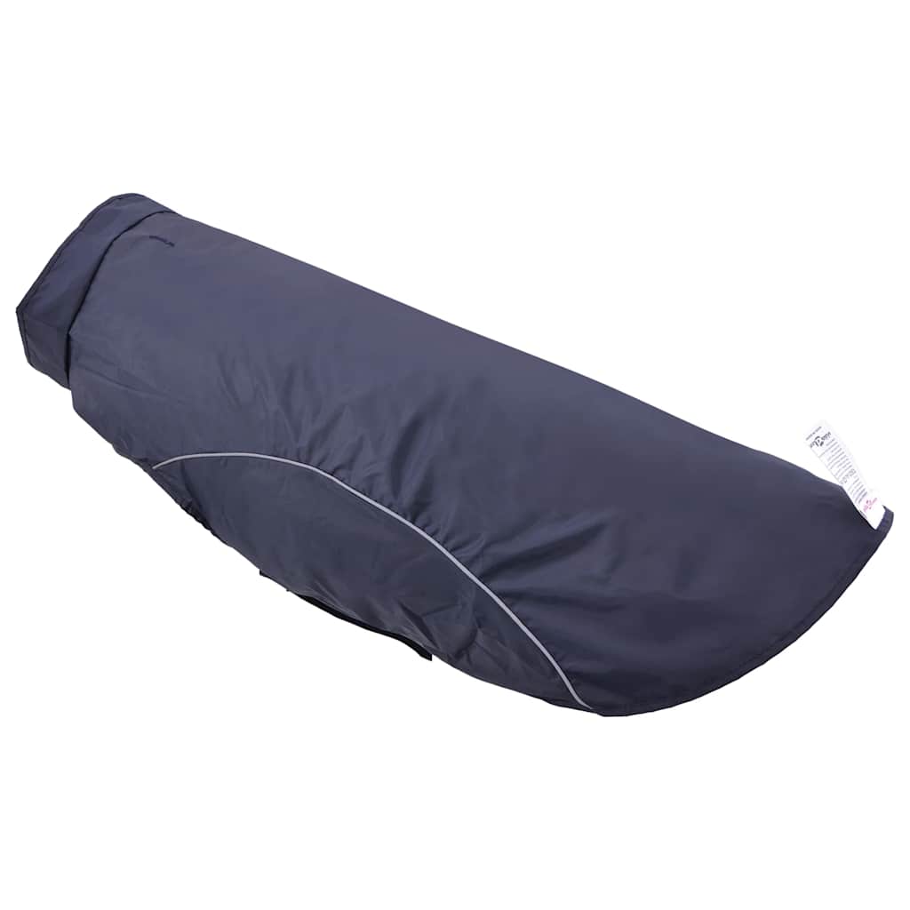 Pláštěnka pro psy s reflexními proužky polyester modrá 3XL