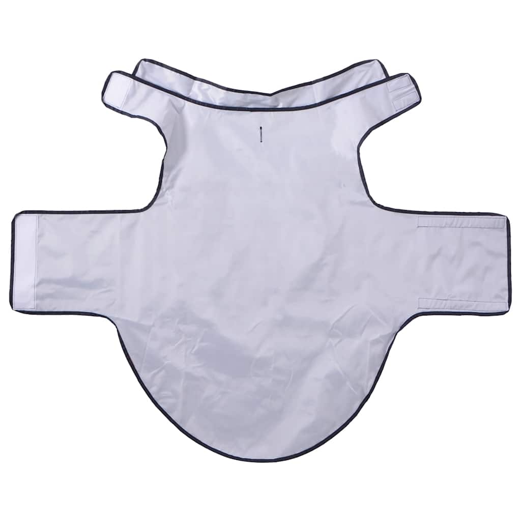 Pláštěnka pro psy s reflexními proužky polyester modrá 4XL