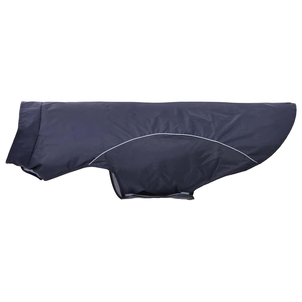Pláštěnka pro psy s reflexními proužky polyester modrá 4XL