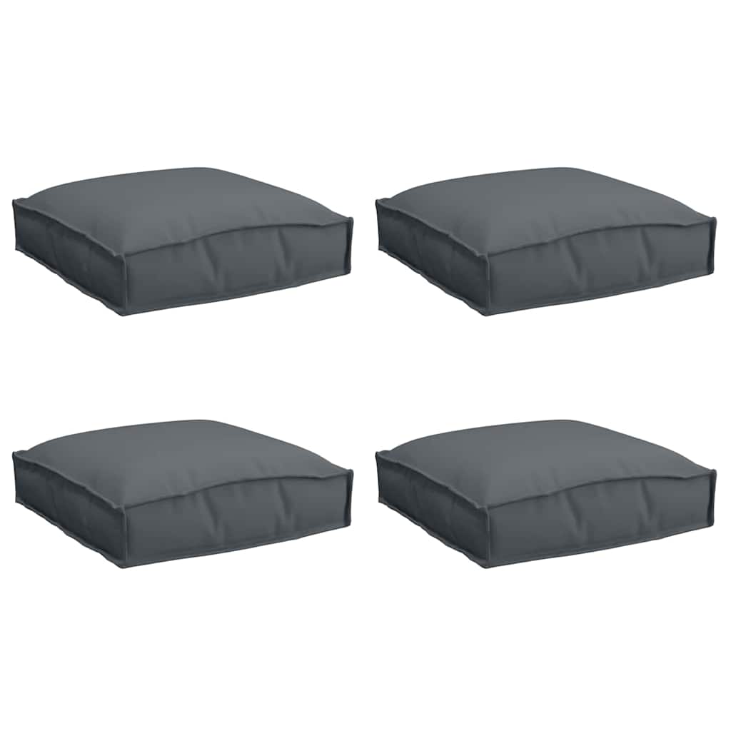 Polstr na paletové sedadlo 4 pcs Antracit 40 x 40 x 8 cm