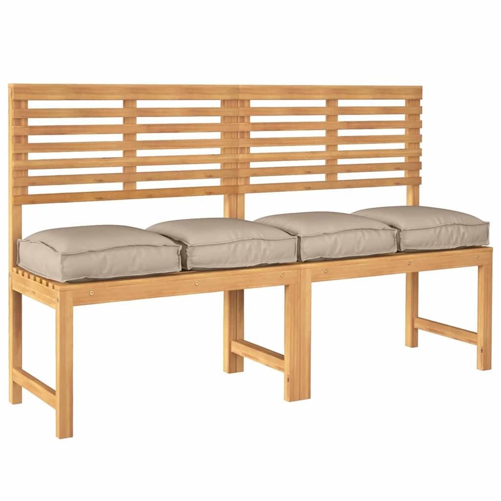 Polstr na paletové sedadlo 4 pcs Taupe 40 x 40 x 8 cm