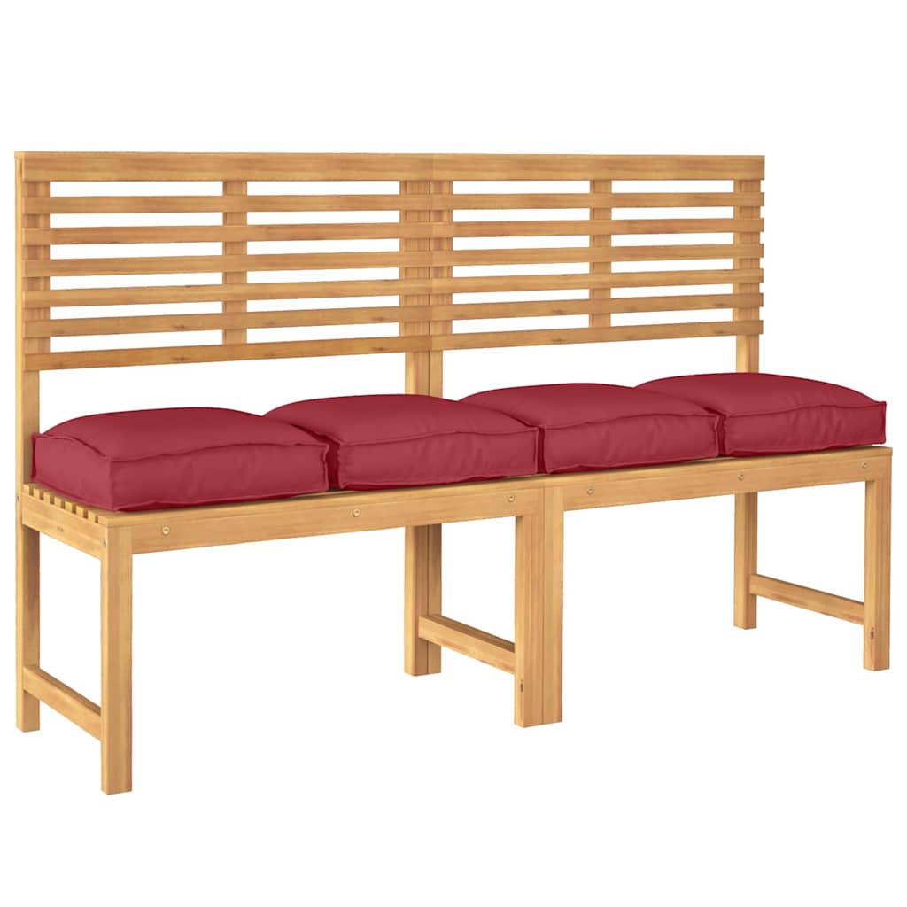 Polstr na paletové sedadlo 4 pcs Víno Červené 40 x 40 x 8 cm