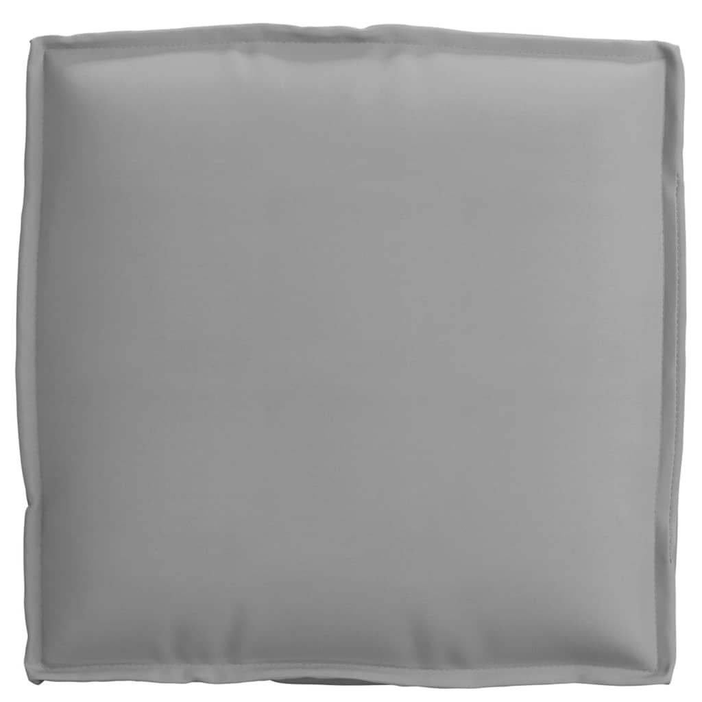 Polstr na paletové sedadlo 6 pcs Šedá 40 x 40 x 8 cm