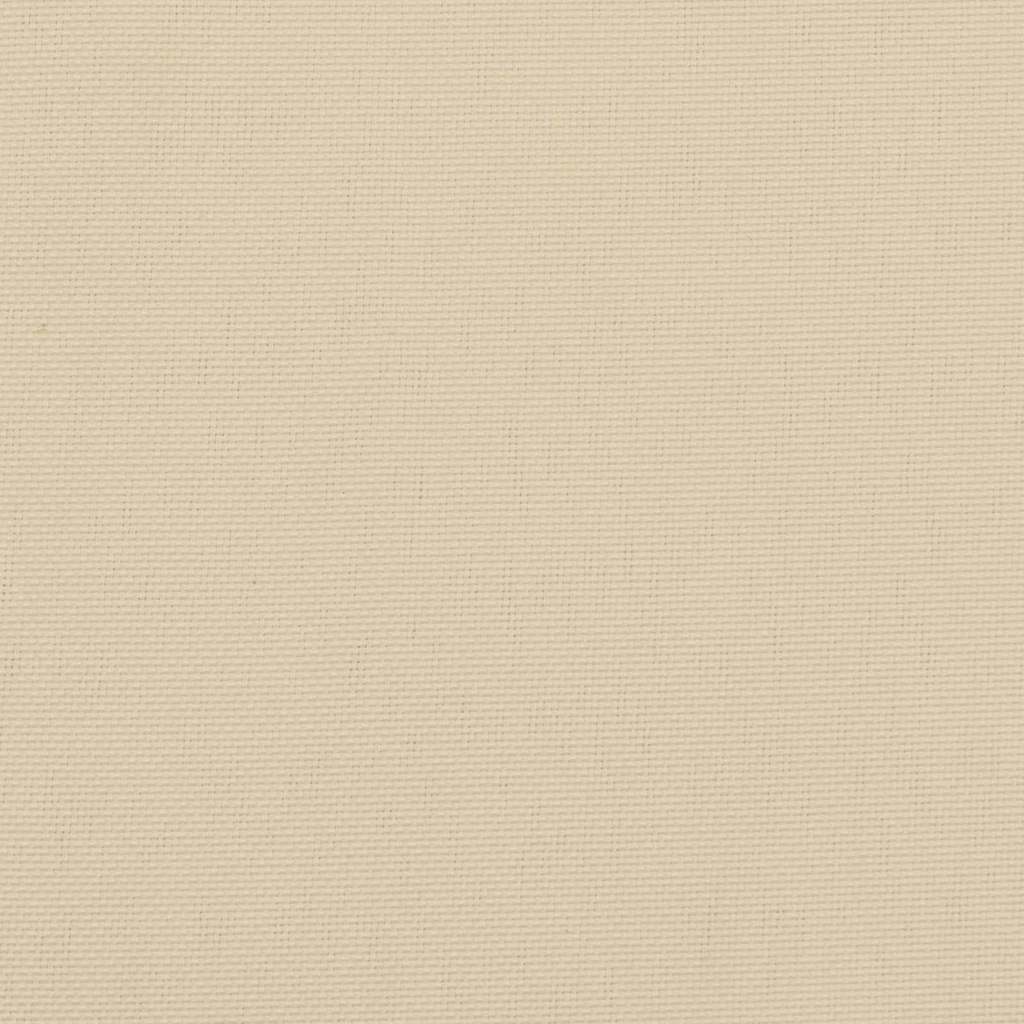 Polstr na paletové sedadlo 6 pcs Béžová 40 x 40 x 8 cm