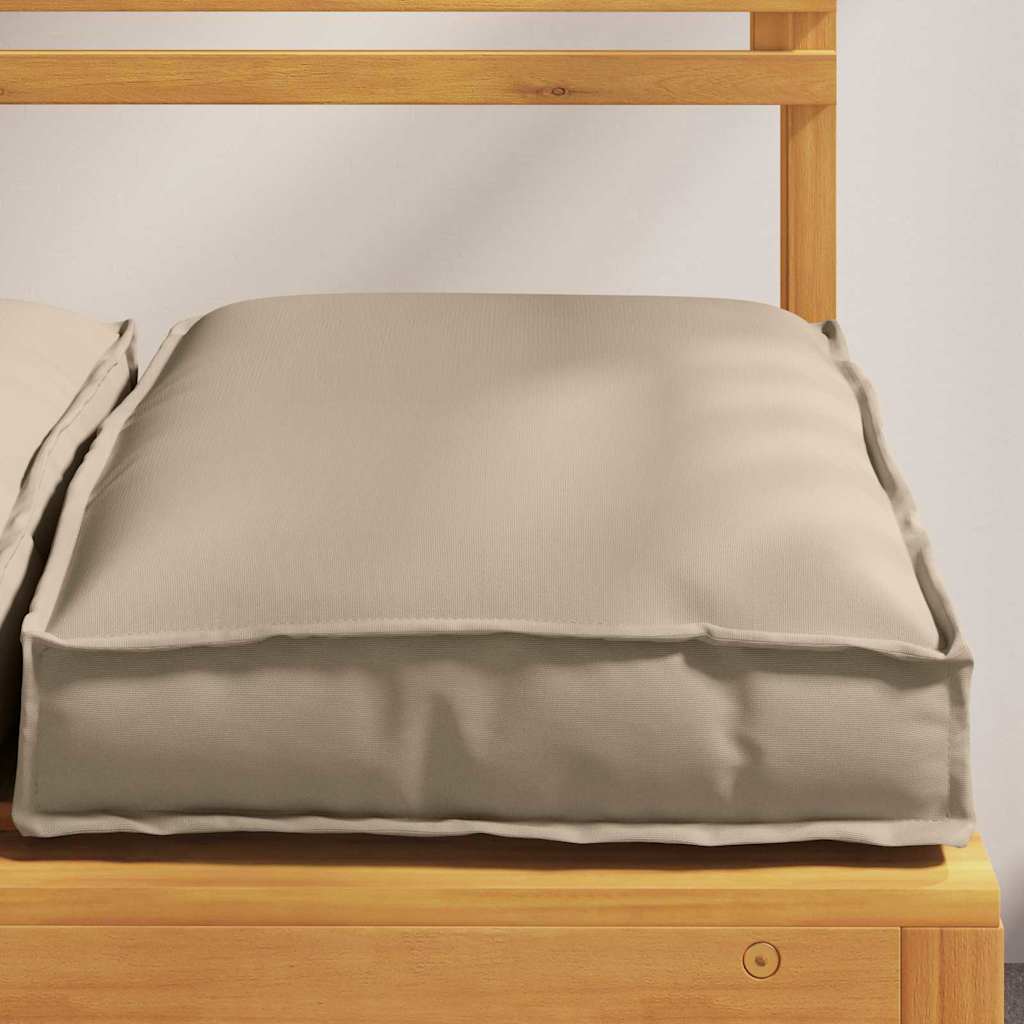 Polstr na paletové sedadlo 6 pcs Taupe 40 x 40 x 8 cm
