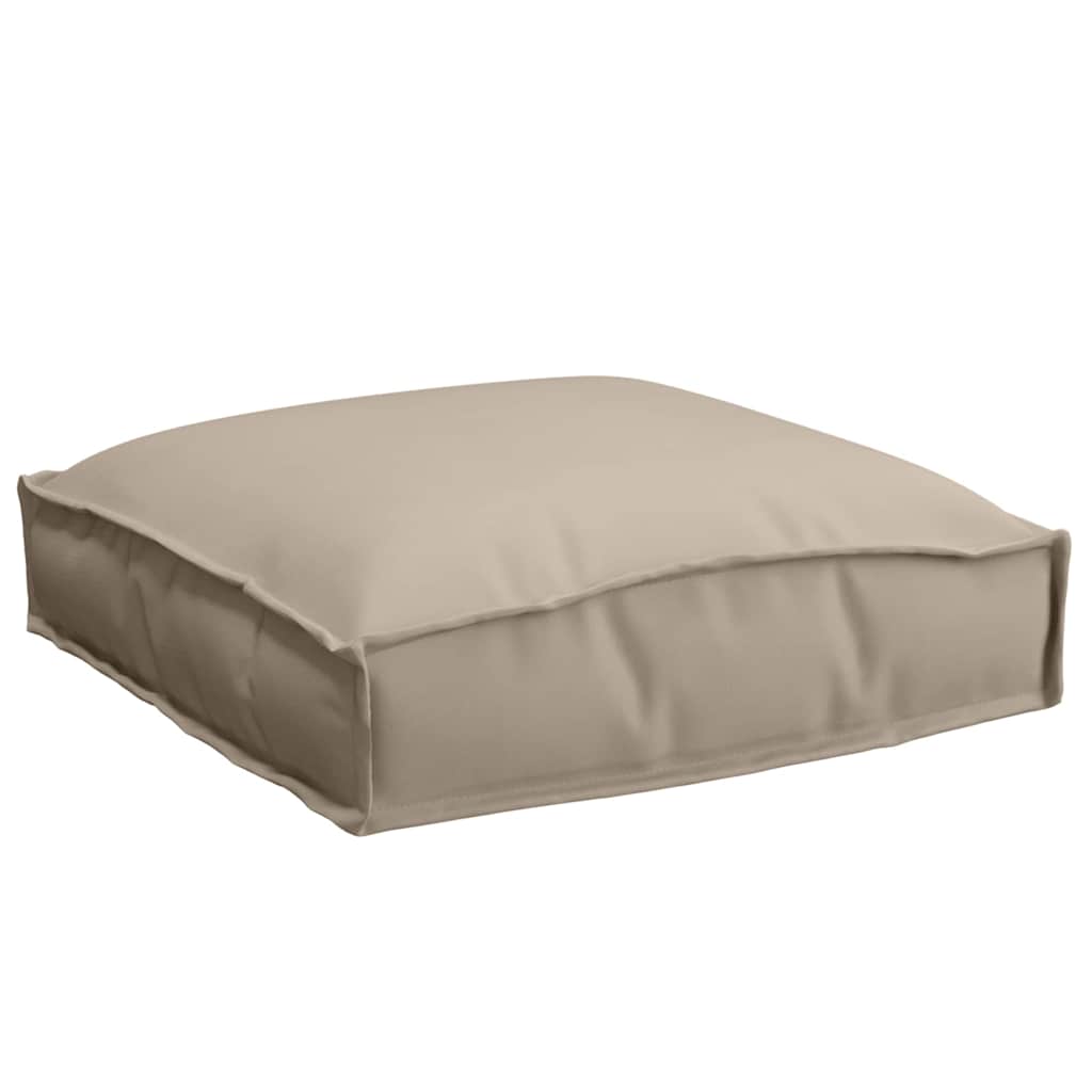 Polstr na paletové sedadlo 6 pcs Taupe 40 x 40 x 8 cm