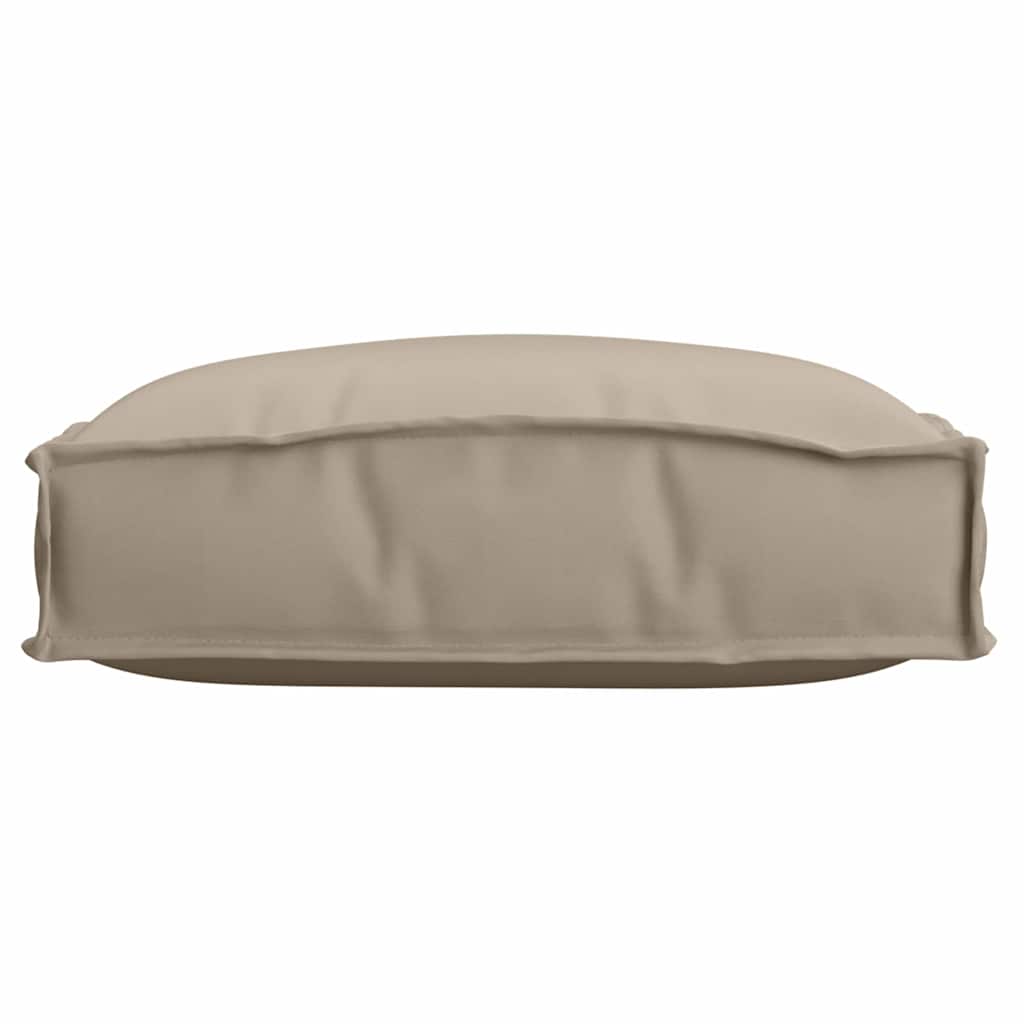 Polstr na paletové sedadlo 6 pcs Taupe 40 x 40 x 8 cm