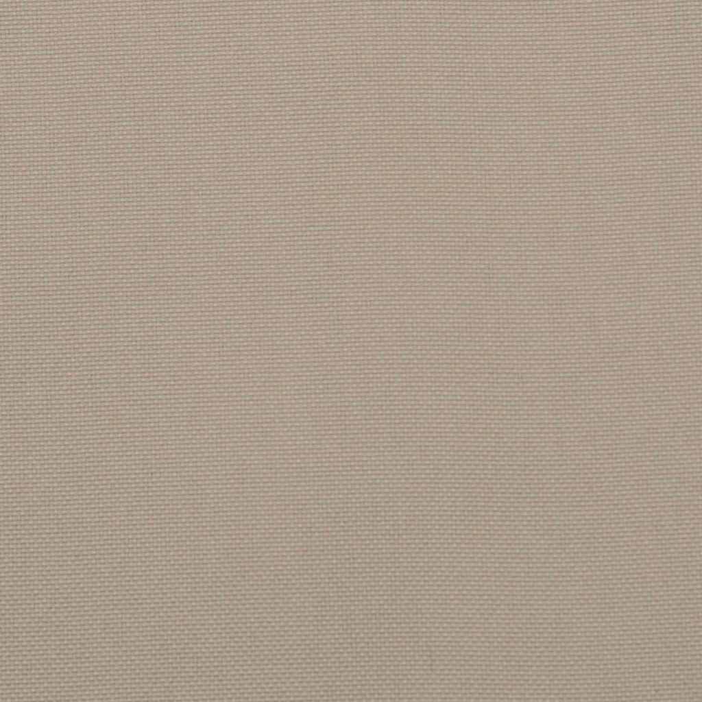 Polstr na paletové sedadlo 6 pcs Taupe 40 x 40 x 8 cm