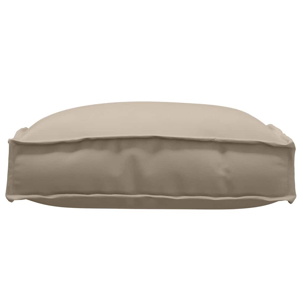 Polstr na paletové sedadlo 6 pcs Taupe 40 x 40 x 8 cm