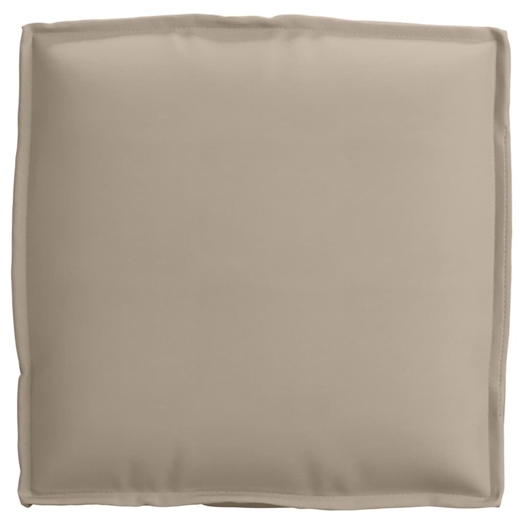 Polstr na paletové sedadlo 6 pcs Taupe 40 x 40 x 8 cm