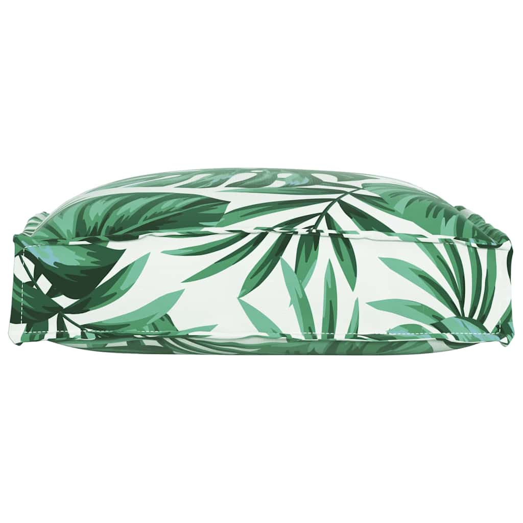 Polstr na paletové sedadlo 6 pcs Vzor listí 40 x 40 x 8 cm