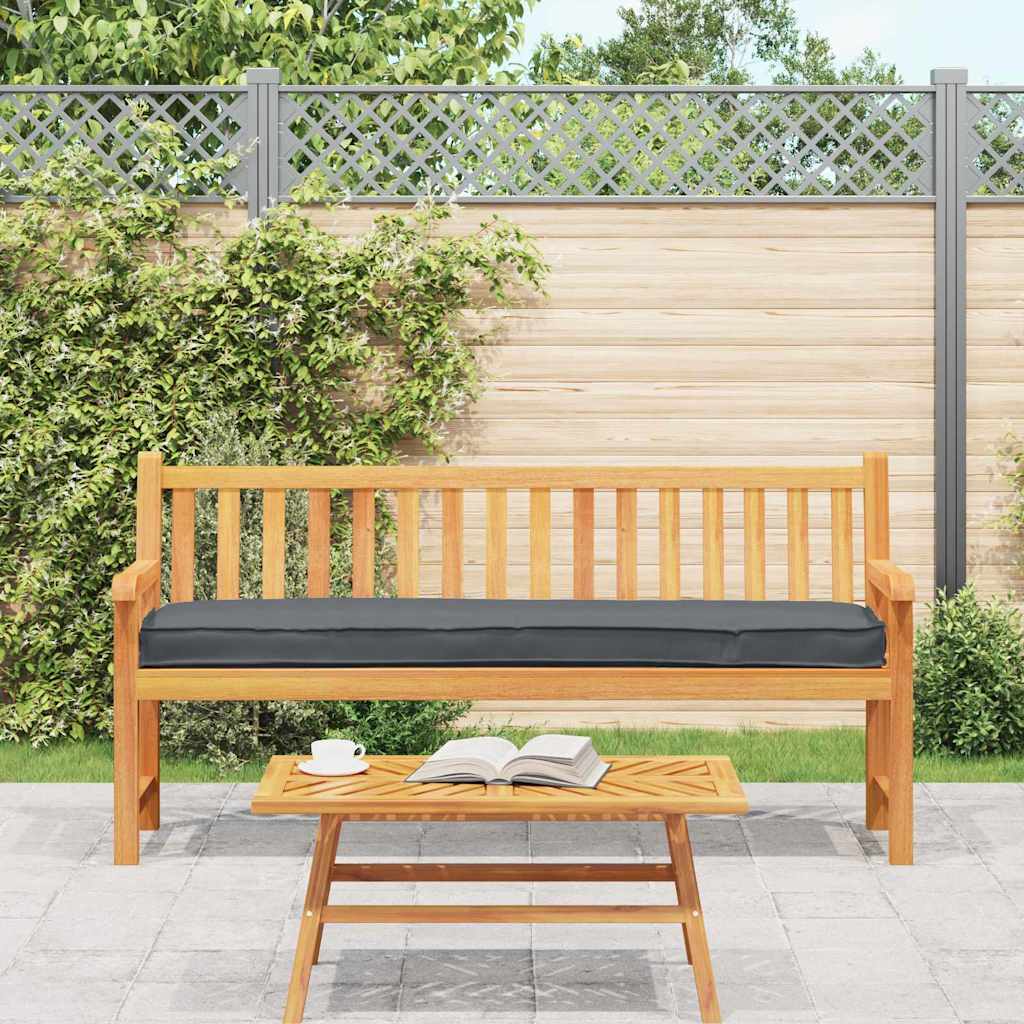 Sada polštářů na paletu 2 pcs Antracit 180 x 40 x 8 cm
