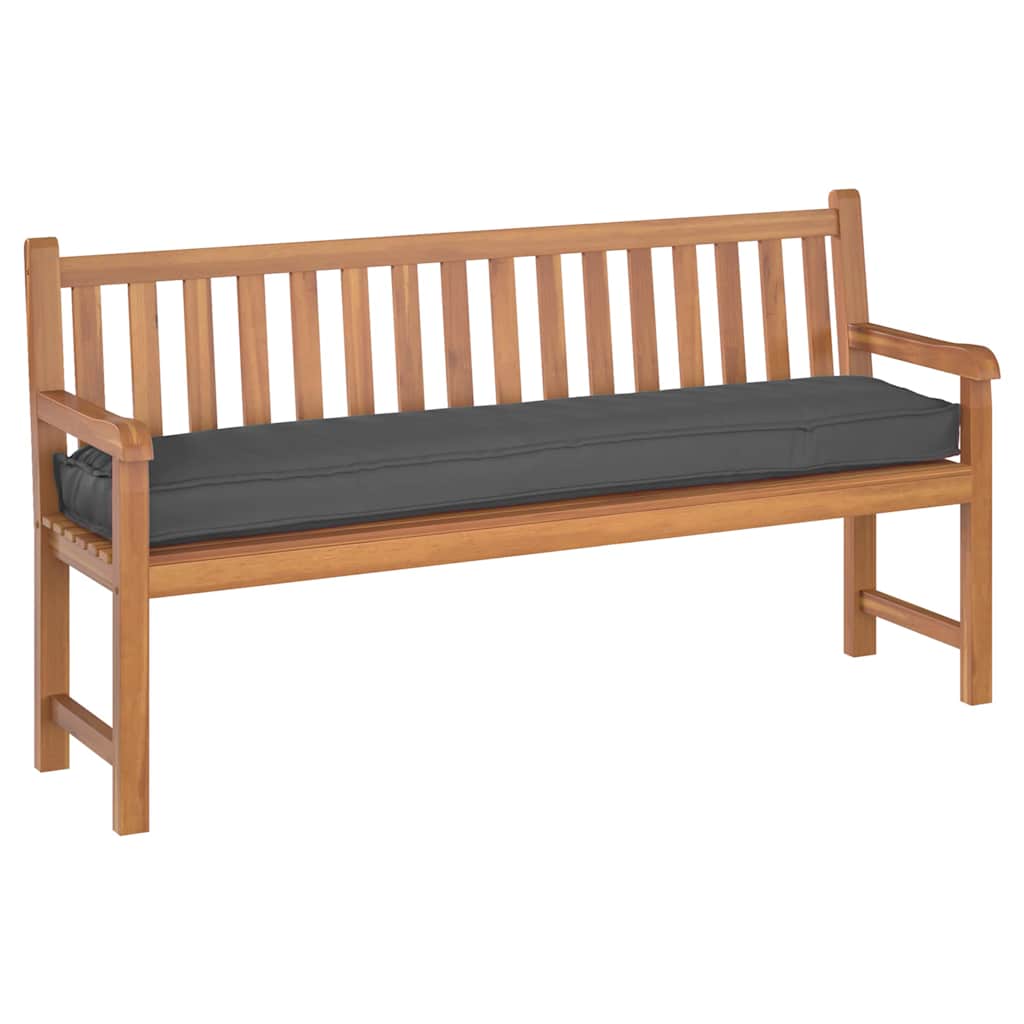 Sada polštářů na paletu 2 pcs Antracit 180 x 40 x 8 cm