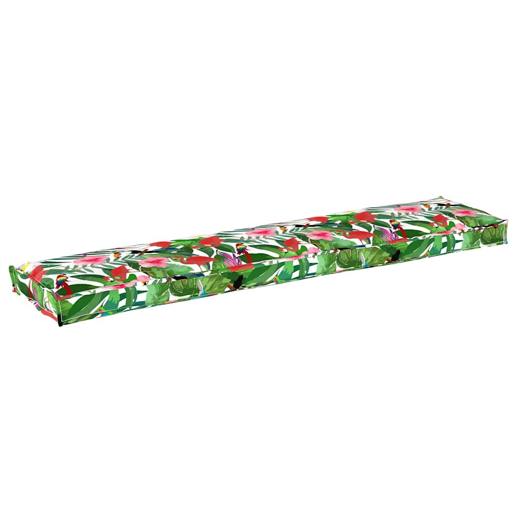 Sada polštářů na paletu 2 pcs Tropická džungle 180 x 40 x 8 cm