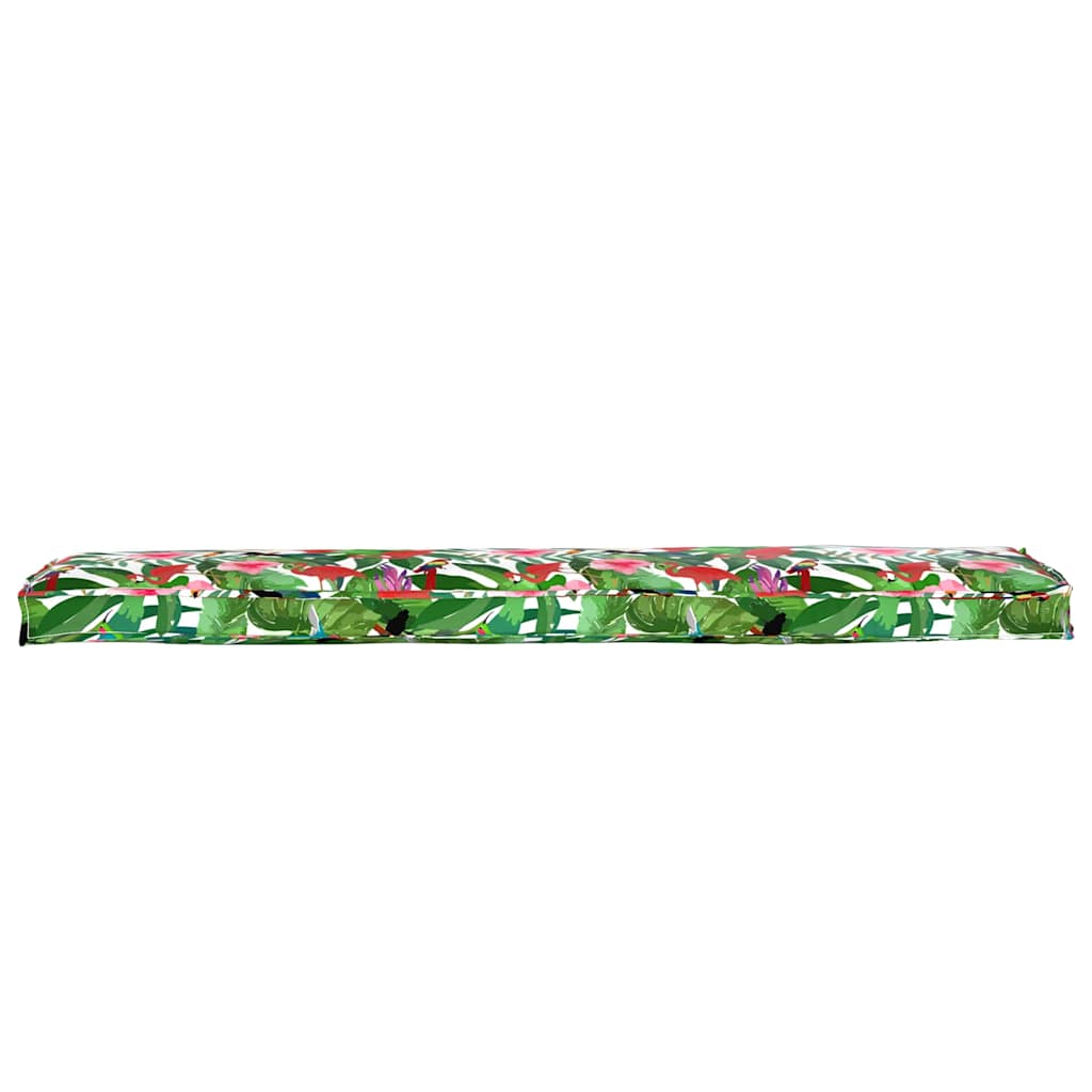 Sada polštářů na paletu 2 pcs Tropická džungle 180 x 40 x 8 cm