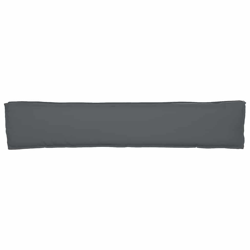 Sada polštářů na paletu 2 pcs Antracit 200 x 40 x 8 cm