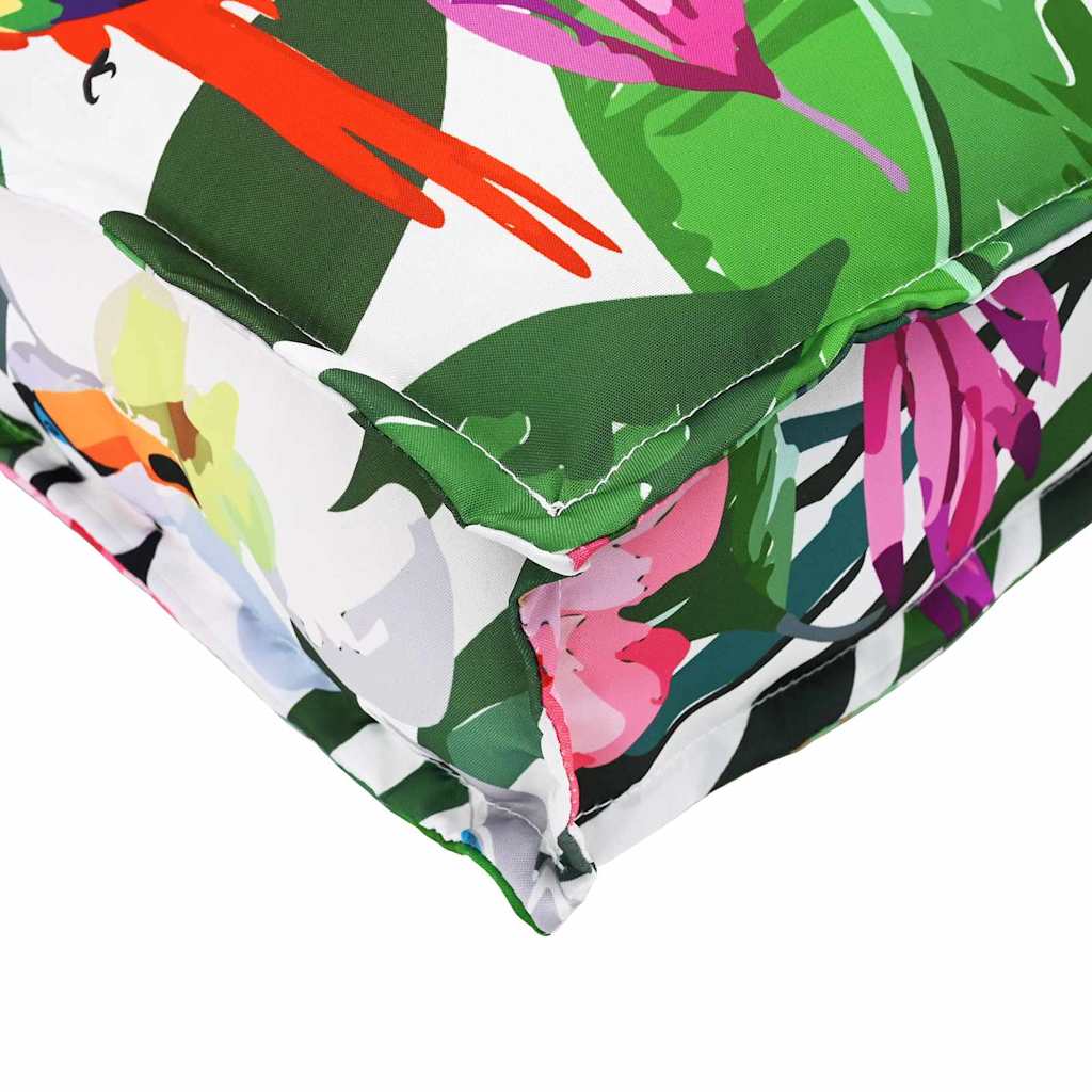 Sada polštářů na paletu 2 pcs Tropická džungle 200 x 40 x 8 cm