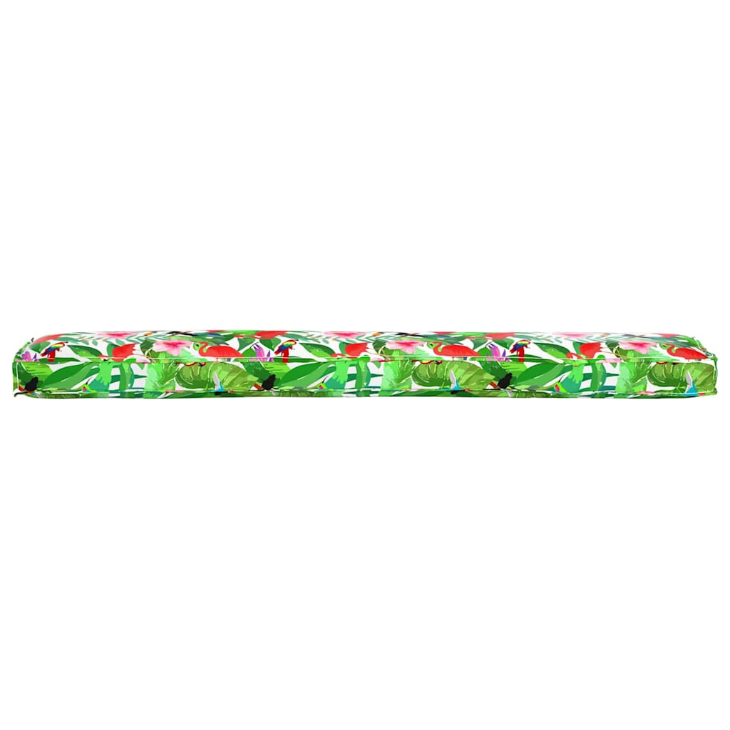 Sada polštářů na paletu 2 pcs Tropická džungle 200 x 40 x 8 cm