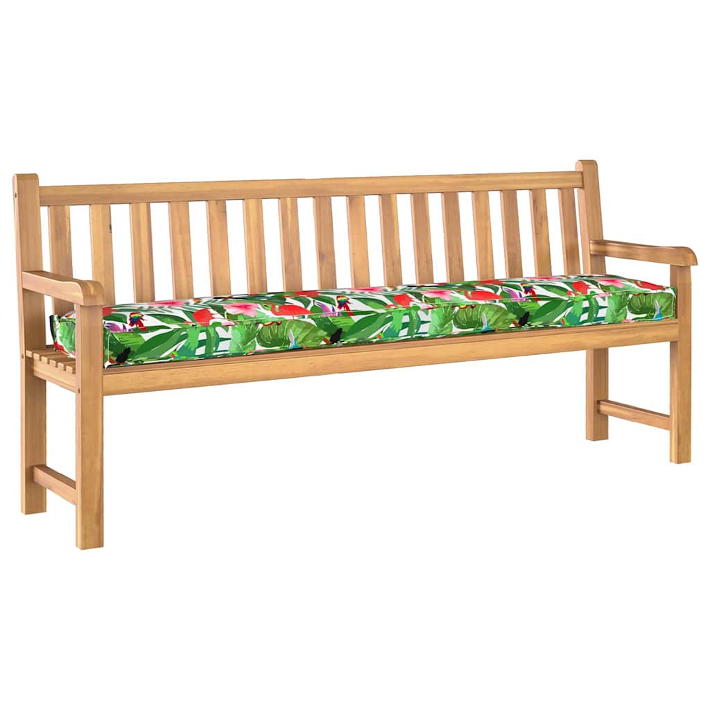 Sada polštářů na paletu 2 pcs Tropická džungle 200 x 40 x 8 cm