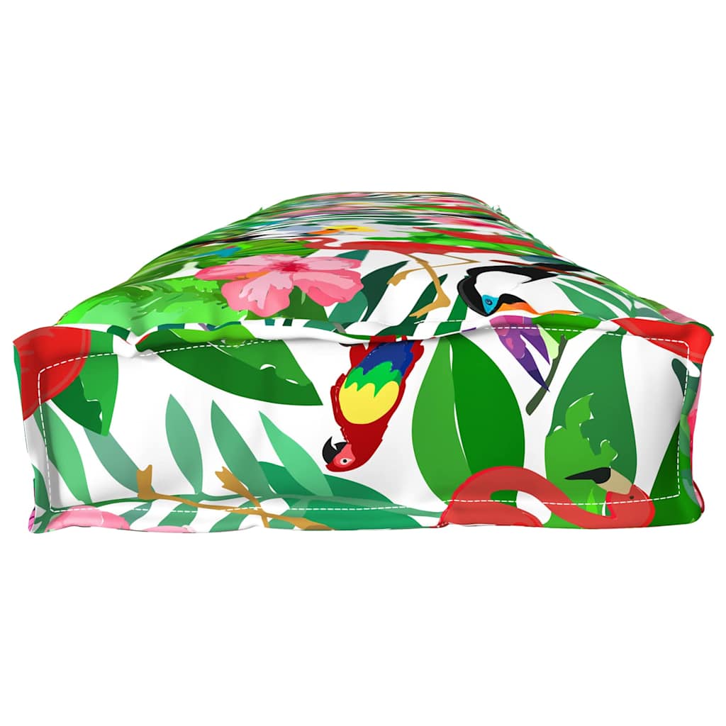 Sada polštářů na paletu 2 pcs Tropická džungle 200 x 40 x 8 cm