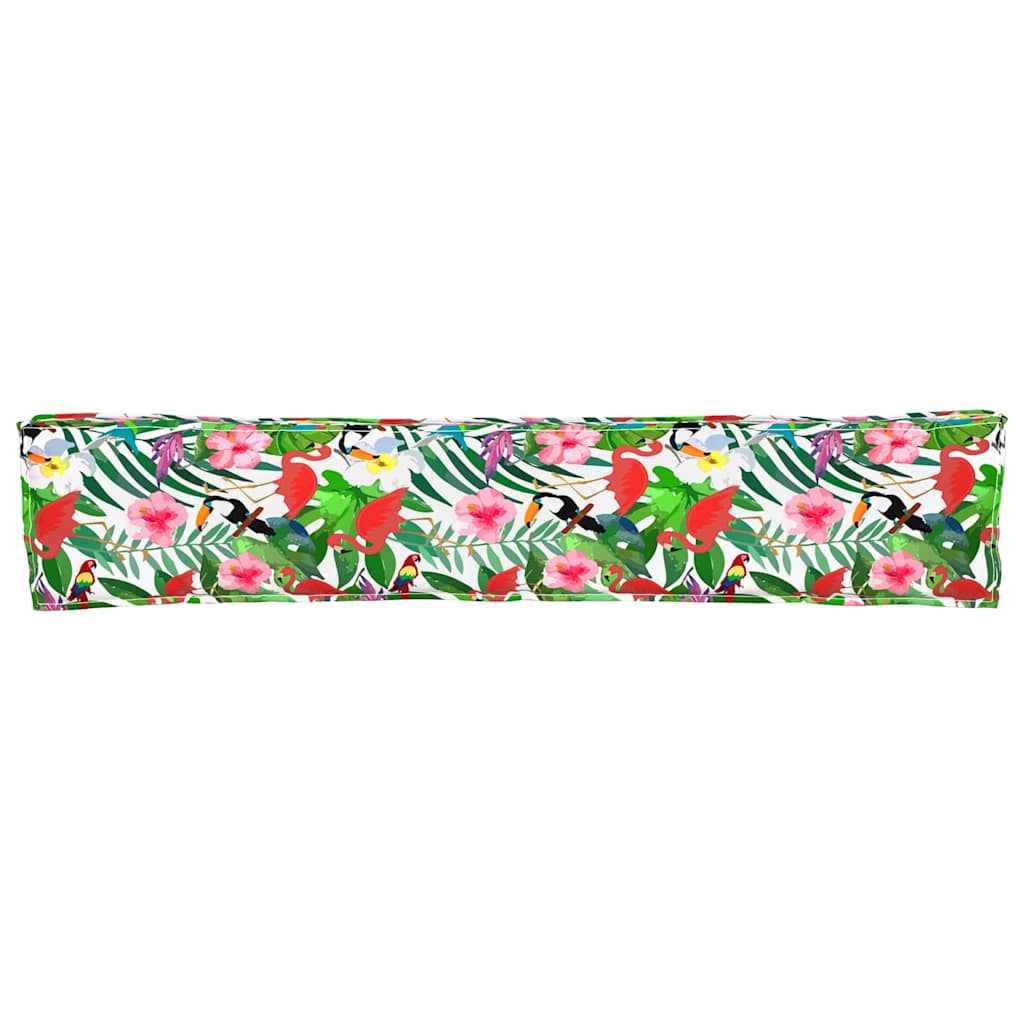 Sada polštářů na paletu 2 pcs Tropická džungle 200 x 40 x 8 cm