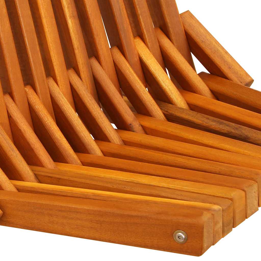 Skládací zahradní židle 2 pcs Hnědá 56 x 69 x 84 m