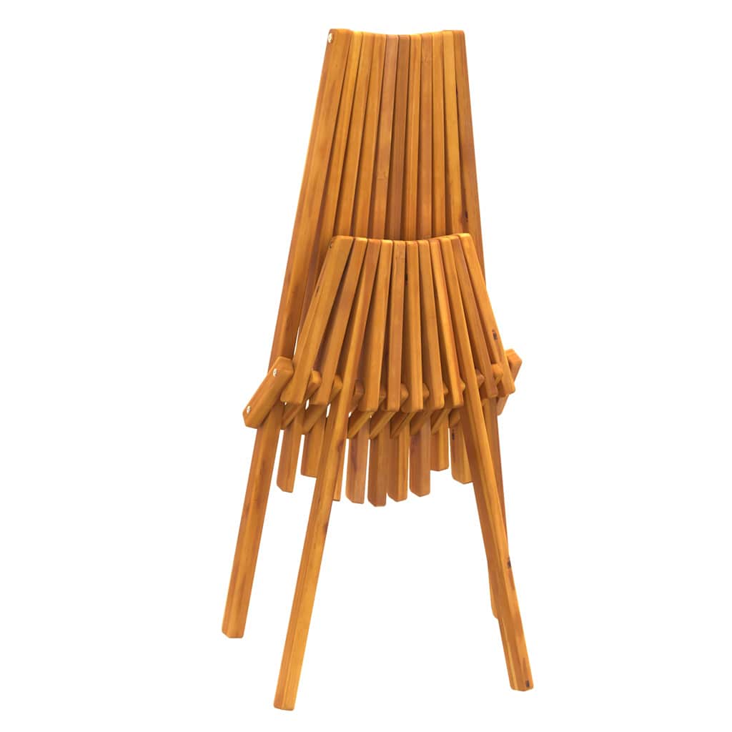 Skládací zahradní židle 2 pcs Hnědá 56 x 69 x 84 m