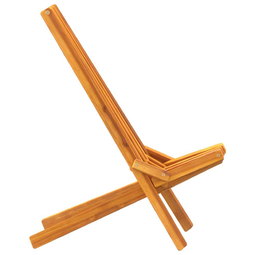 Skládací zahradní židle 2 pcs Hnědá 56 x 69 x 84 m
