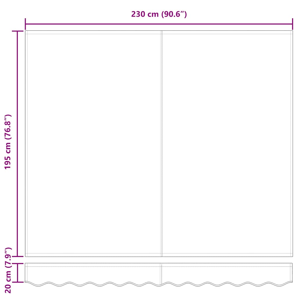 Budsorovatelné zastřešení Antracit 250 x 200 cm