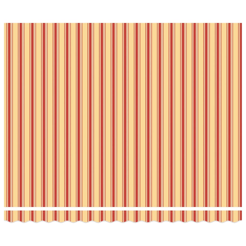 Budsorovatelné zastřešení 400 × 300 cm žlutá a oranžová