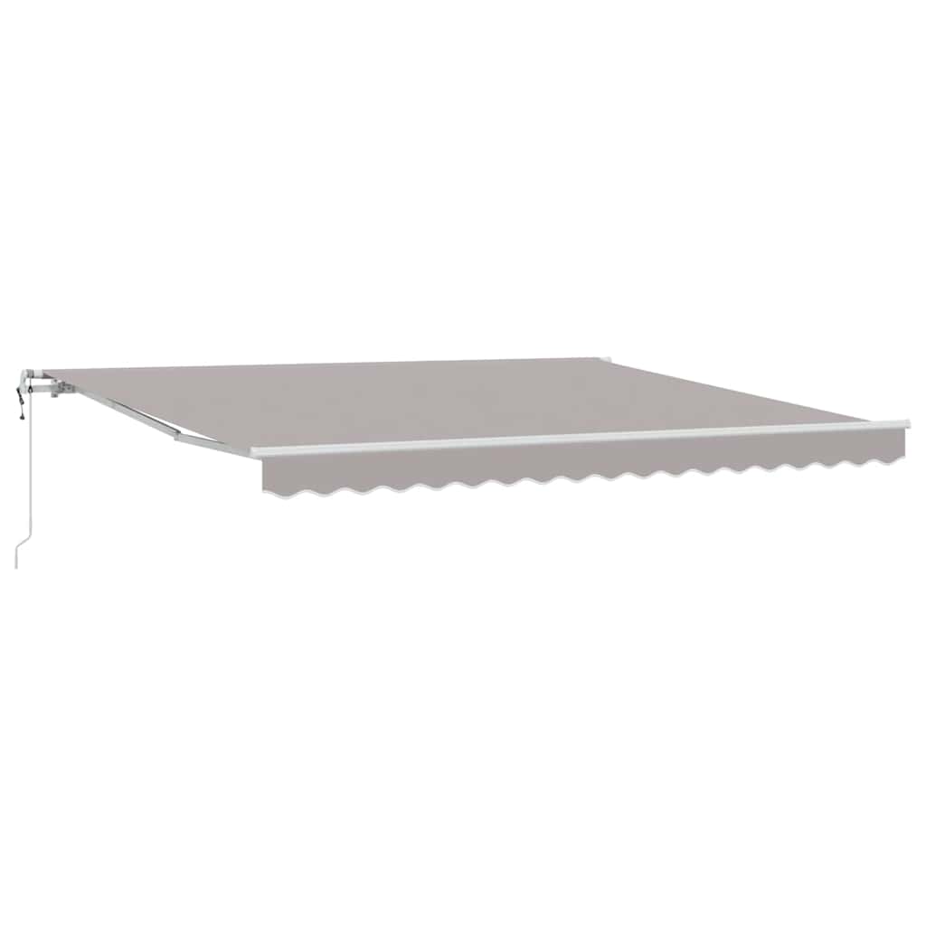 Budsorovatelné zastřešení 400 × 300 cm Světle šedá