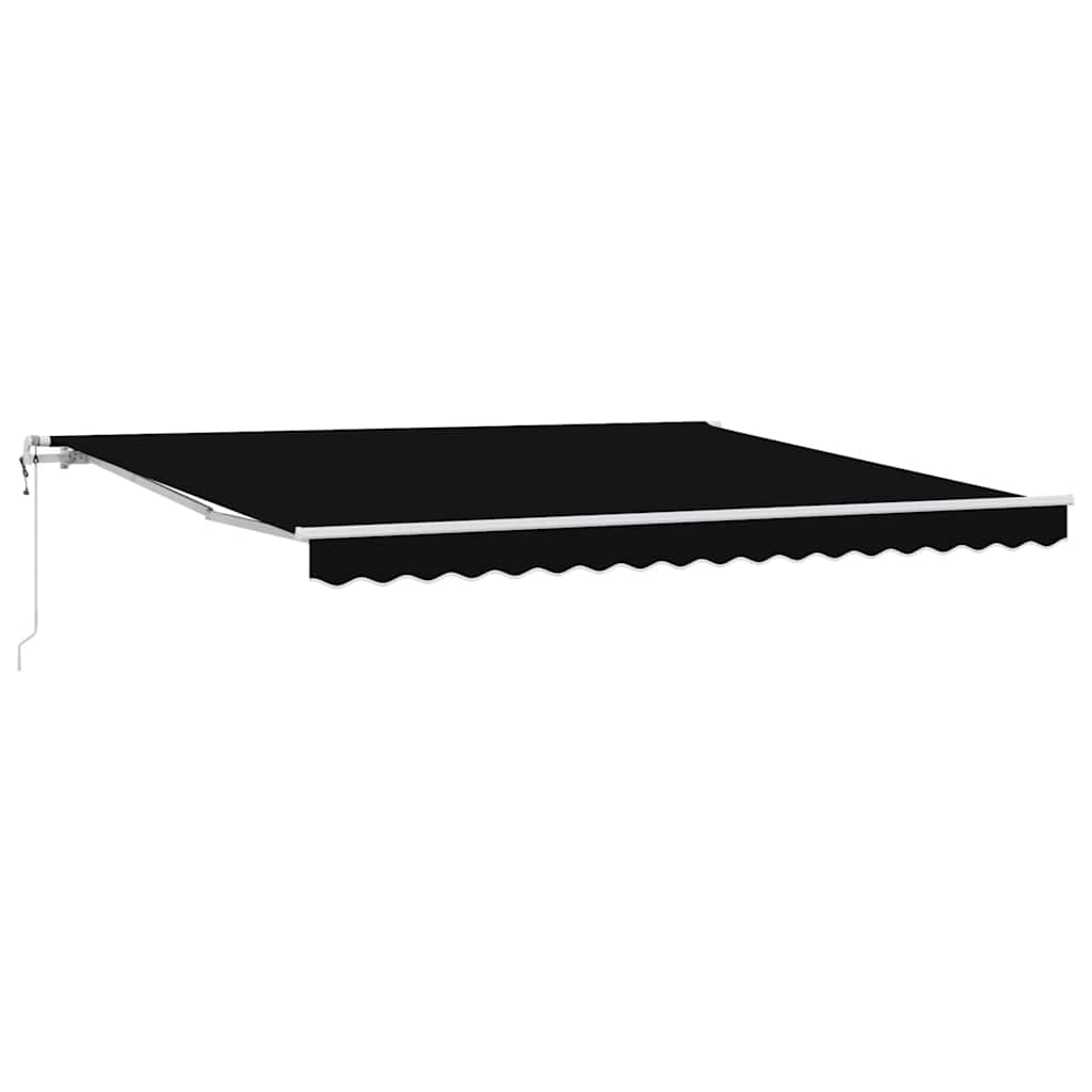 Budsorovatelné zastřešení 400 × 350 cm Černá