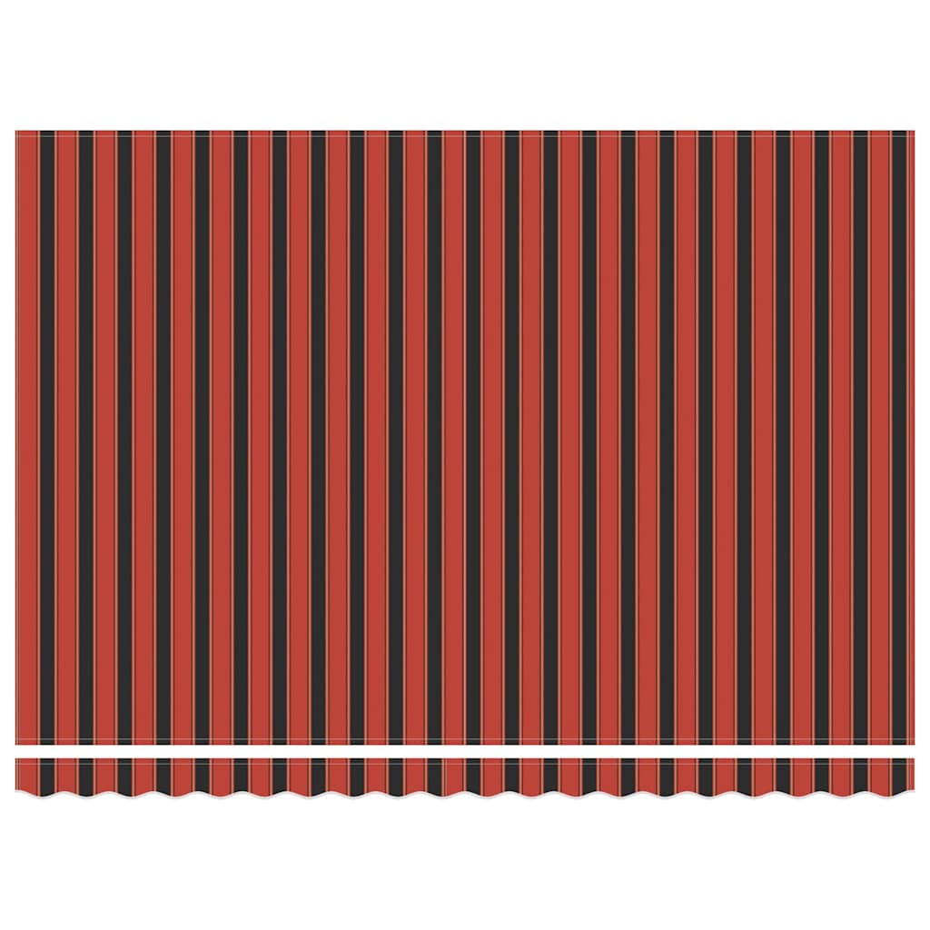 Budsorovatelné zastřešení oranžová a hnědá 450 × 300 cm textil