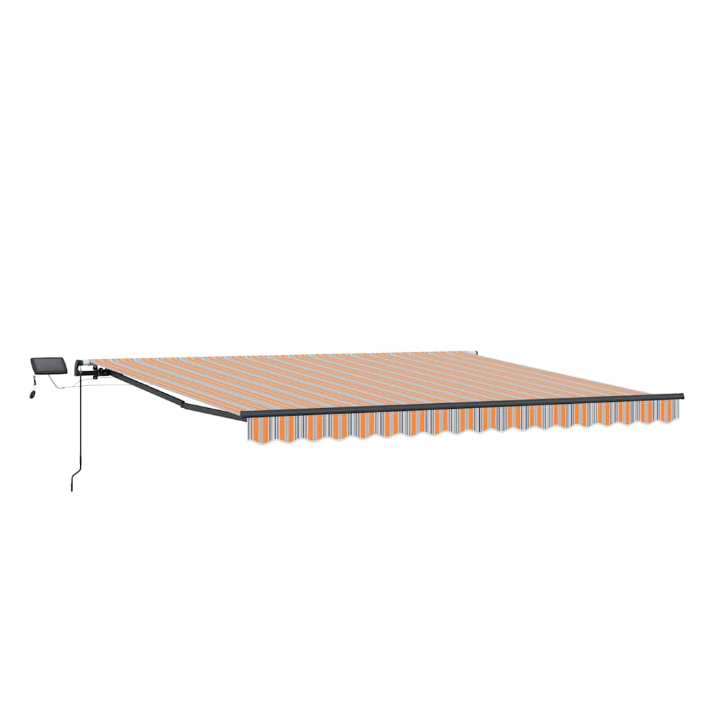 Budsorovatelné zastřešení Vícebarevný 450 ×300 cm textil