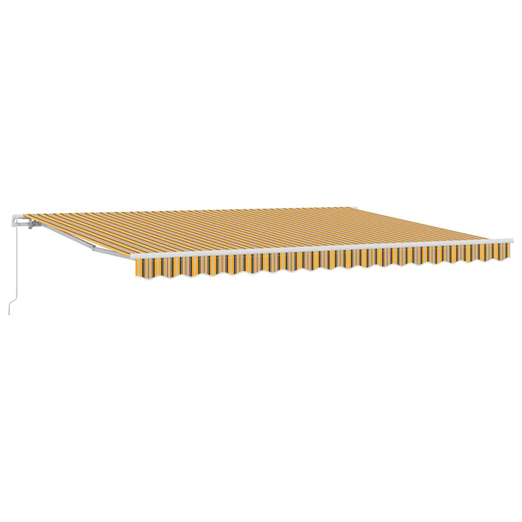 Budsorovatelné zastřešení Pruhovaný Vícebarevný 450 × 300 cm
