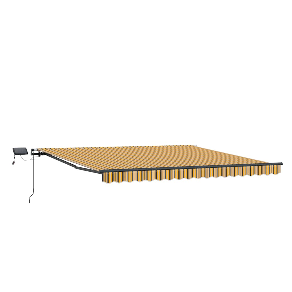 Budsorovatelné zastřešení Vícebarevný 450 ×300 cm textil