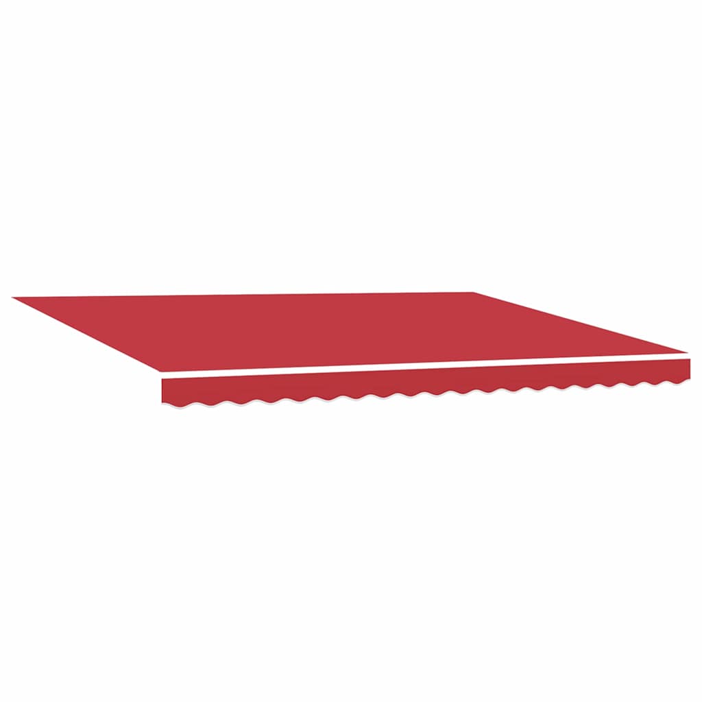 Markýza Červená 4,5 × 3 m Polyester a kov