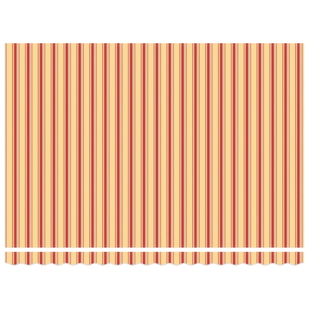 Markýza žlutá a oranžová žlutá a oranžová 450 × 350 cm textil