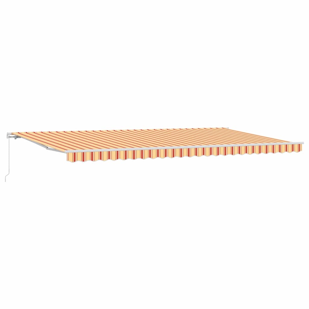 Budsorovatelné zastřešení Žlutá a oranžová 600 × 350 cm