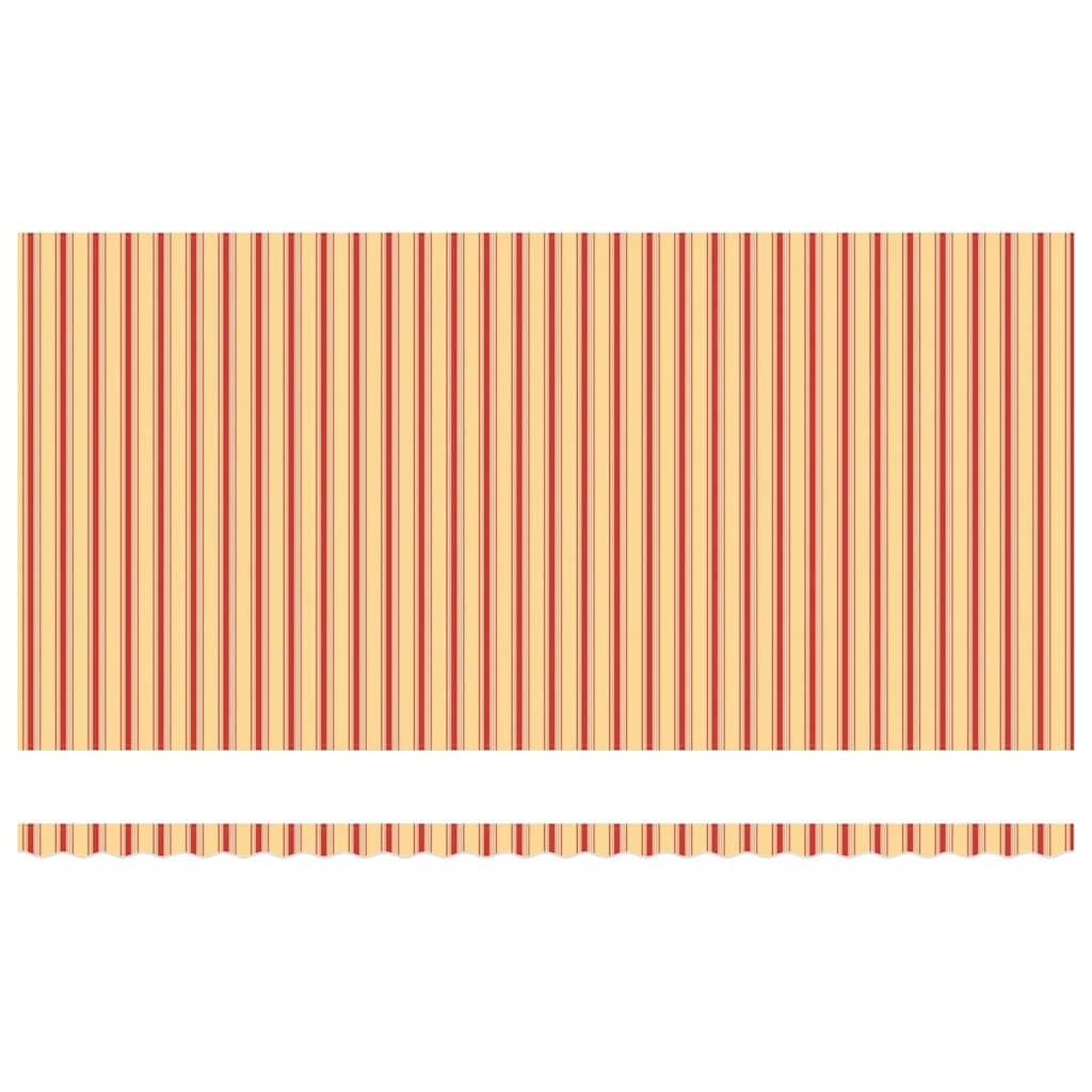 Budsorovatelné zastřešení Žlutá a oranžová 600 × 350 cm