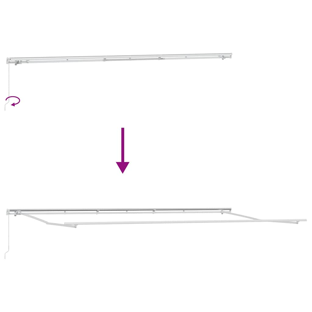 Budsorovatelné zastřešení Žlutá a oranžová 600 × 350 cm