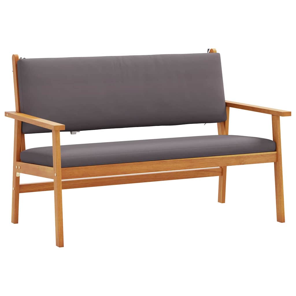 Sada zahradních pohovek s polštářem 5 pcs Hnědá 75 x 45 x 38cm
