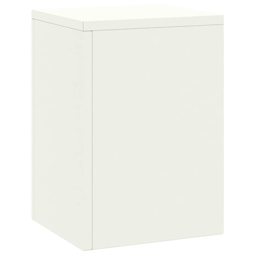 Stojany na rostliny 2 pcs Bílá 24 x 24 x 35 cm Ocel