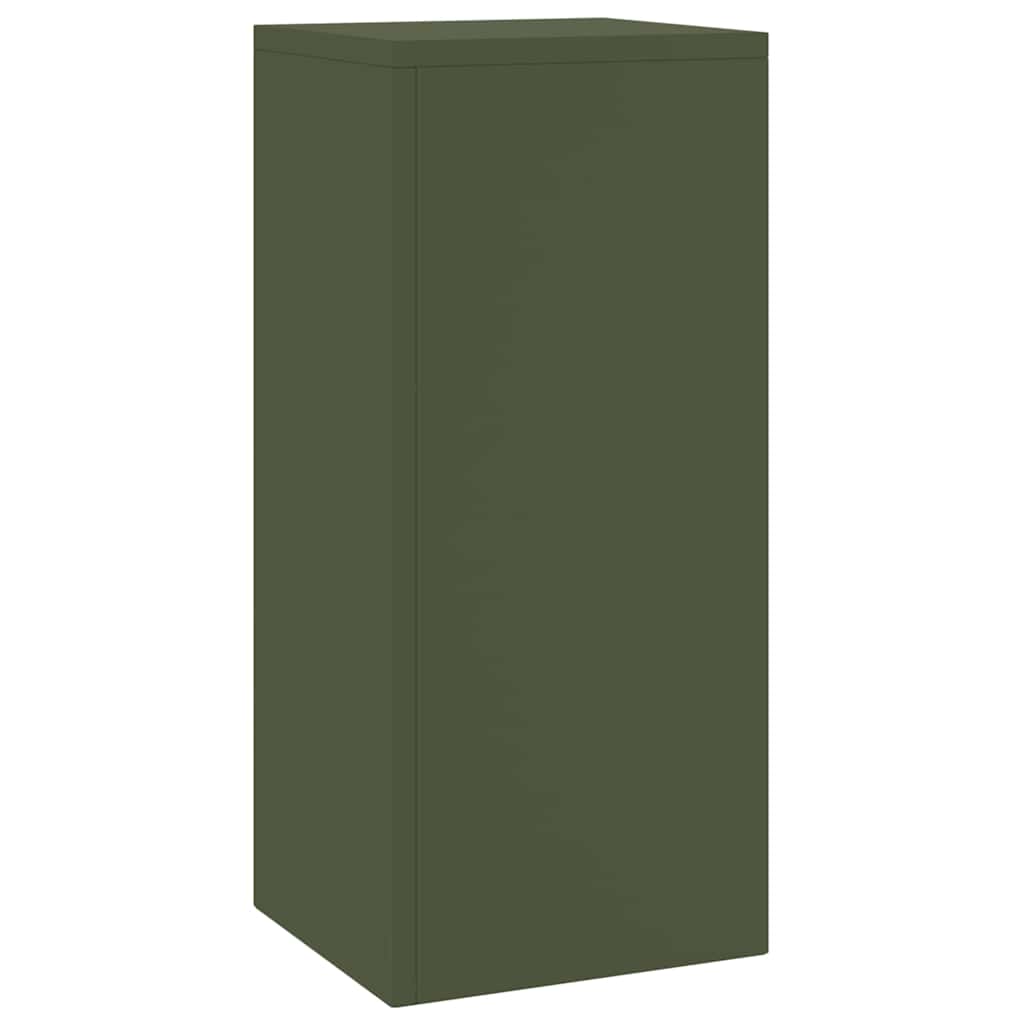 Stojany na rostliny 2 pcs Olivově zelená 24 x 24 x 55 cm Ocel