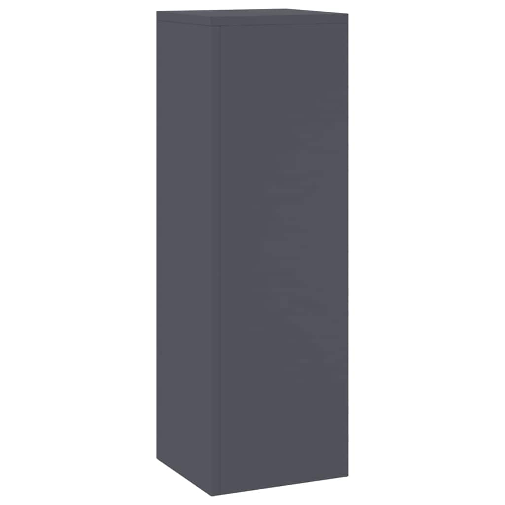 Stojany na rostliny 2 pcs Antracit 24 x 24 x 75 cm Ocel