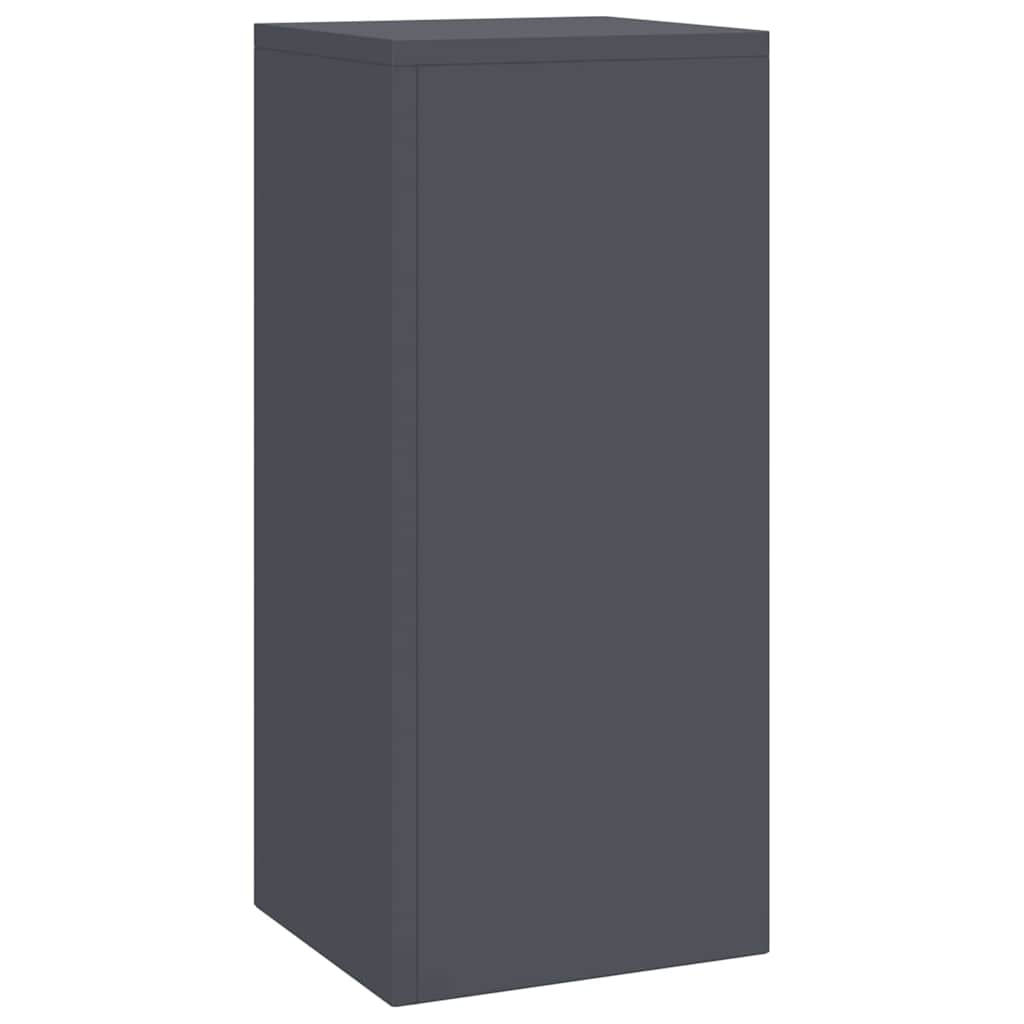 Stojany na rostliny 3 pcs Antracit 24 x 24 x 75 cm Ocel