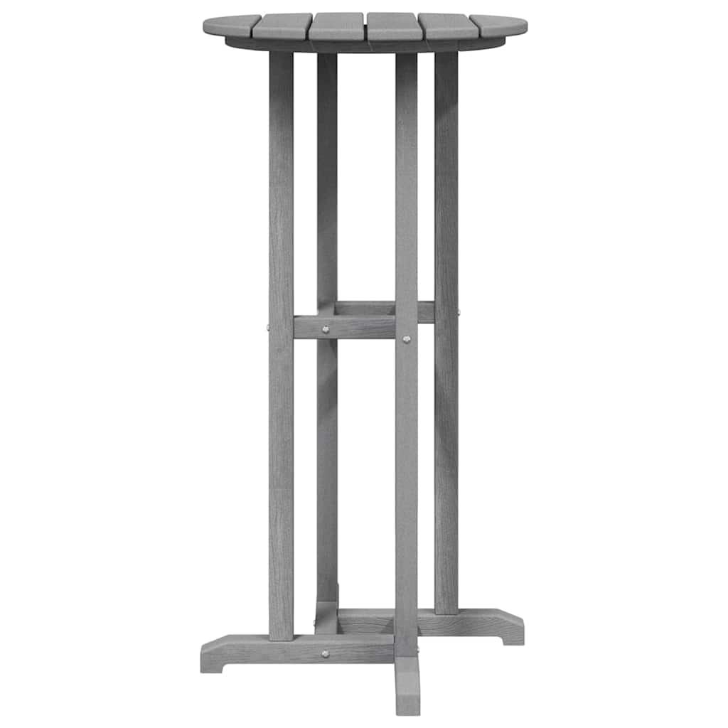 Barový stůl Světle šedá 55 x 55 x 107 cm HDPE