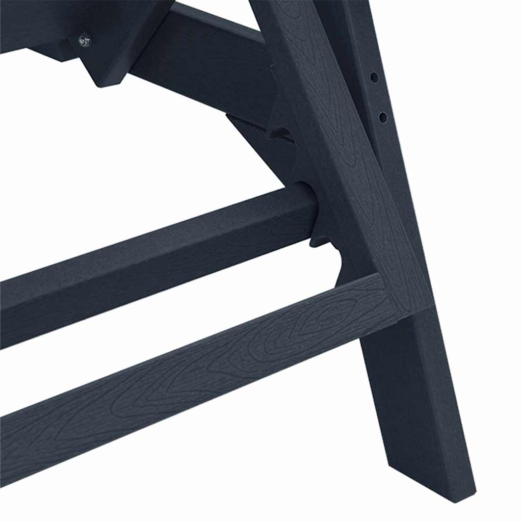 Slunečník s polštářem Námořnická modrá 73.5 x 92 x 90 cm HDPE
